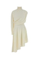 Alaia Ivory Wool Dress