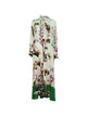 F.r.s For Restless Sleepers Printed Silk Dress