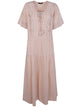 Seventy Ramie Embroidered Dress