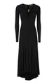 Elisabetta Franchi Crêpe Jersey Dress With Jewel Detail