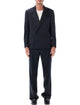 Lardini Lardini Double-Breasted Wool Suit