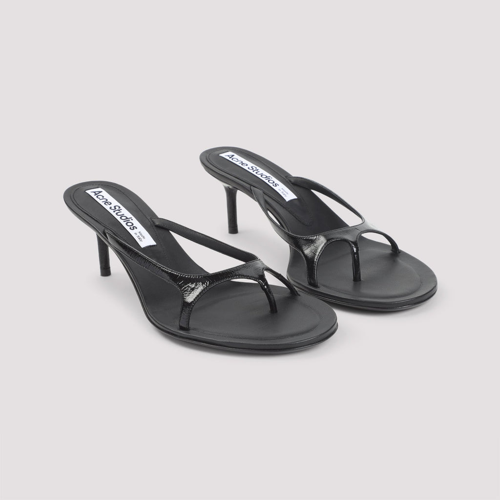 Acne Studios Sandals -  - Leather - Black