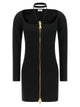 Elisabetta Franchi Fabric Stitch Knit Dress