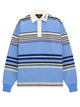 Amiri Long-Sleeved Striped Polo Shirt