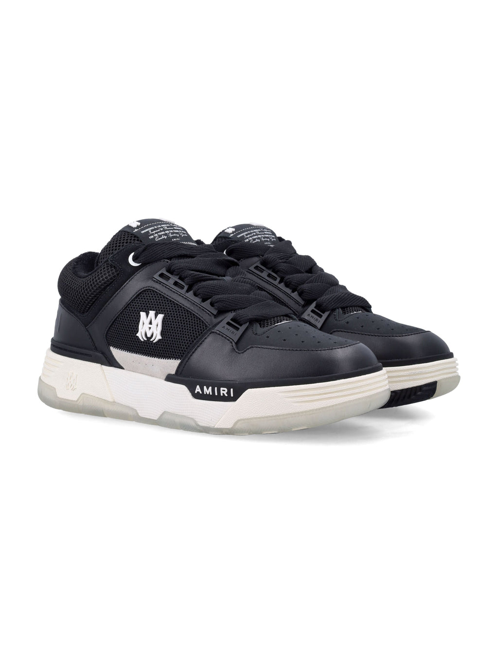 Amiri Amiri Ma-1 Leather Mesh Sneakers