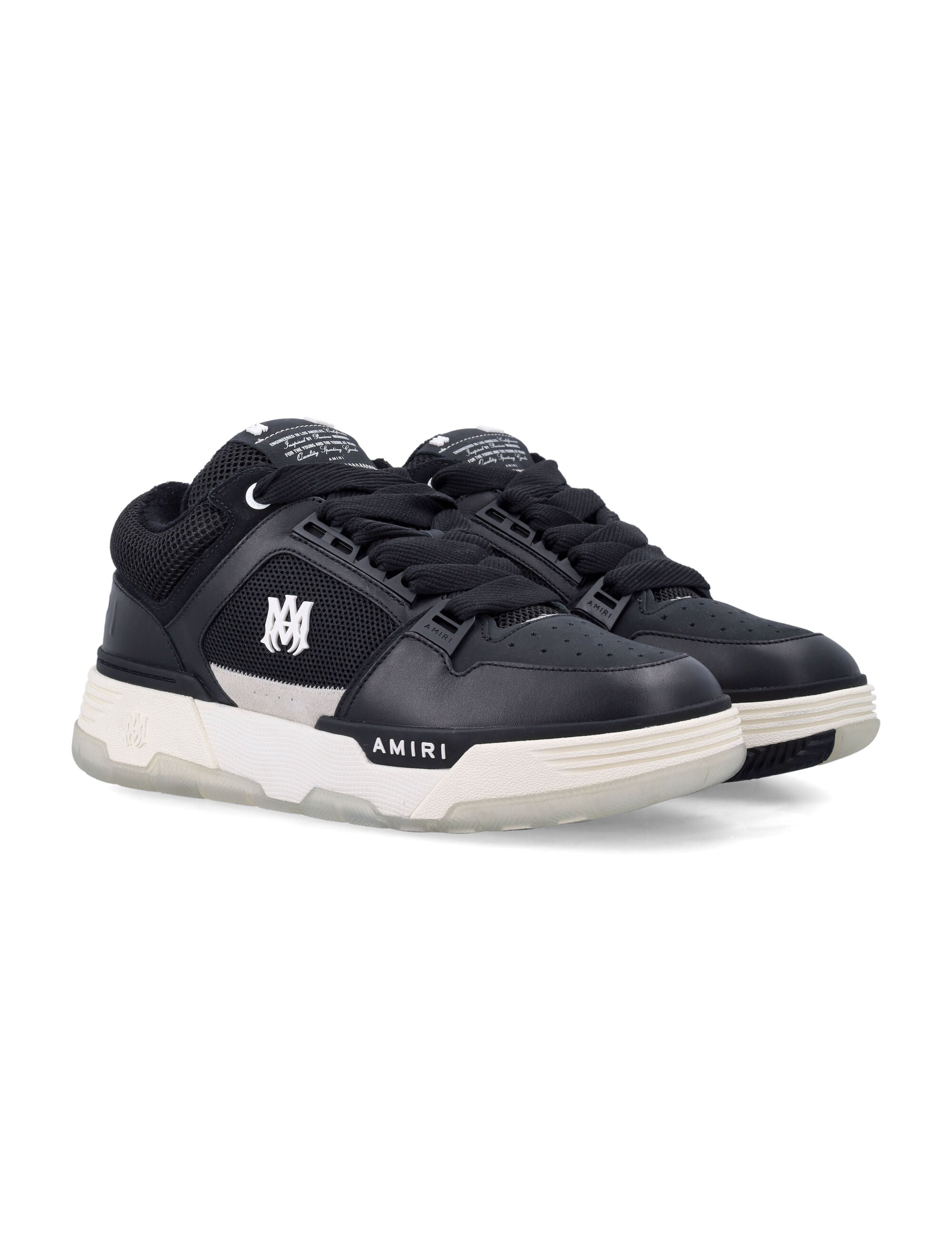 Amiri Amiri Ma-1 Leather Mesh Sneakers