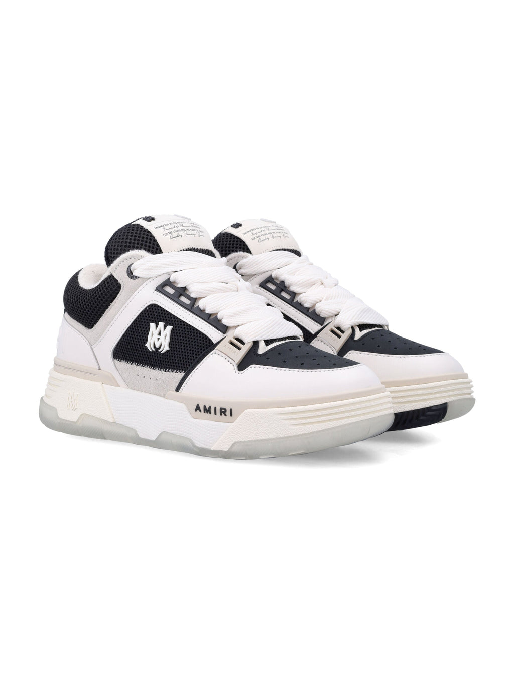 Amiri Amiri Ma-1 Leather Mesh Sneakers