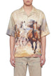 Amiri Horses Camp Shirt