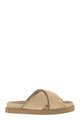 Fabiana Filippi Suede Leather Platform Sandals