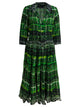 Samantha Sung Green Plaid Wool Dress