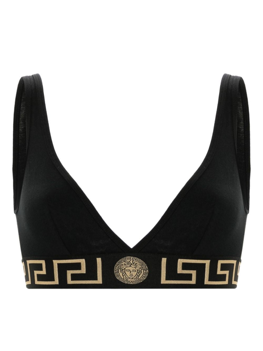 Versace Greca Border Triangle Bralette