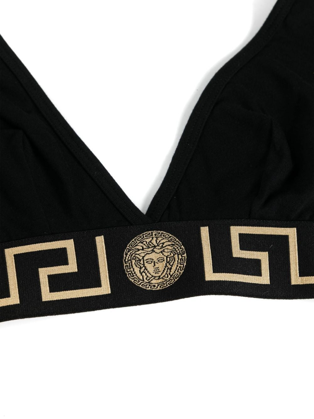 Versace Greca Border Triangle Bralette