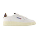 Autry Medalist Low - Leather Trainers With Suede Details