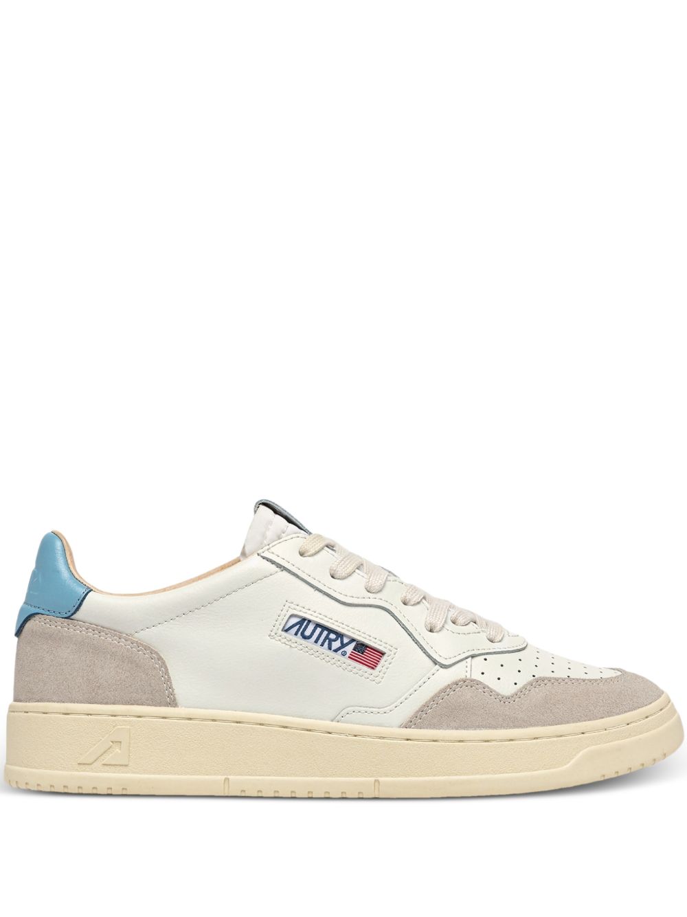 Autry Medalist Low - Leather And Suede Trainers