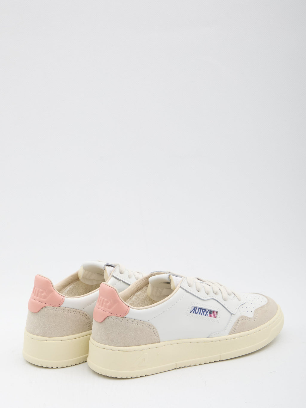 Autry Medalist Low - Leather And Suede Trainers