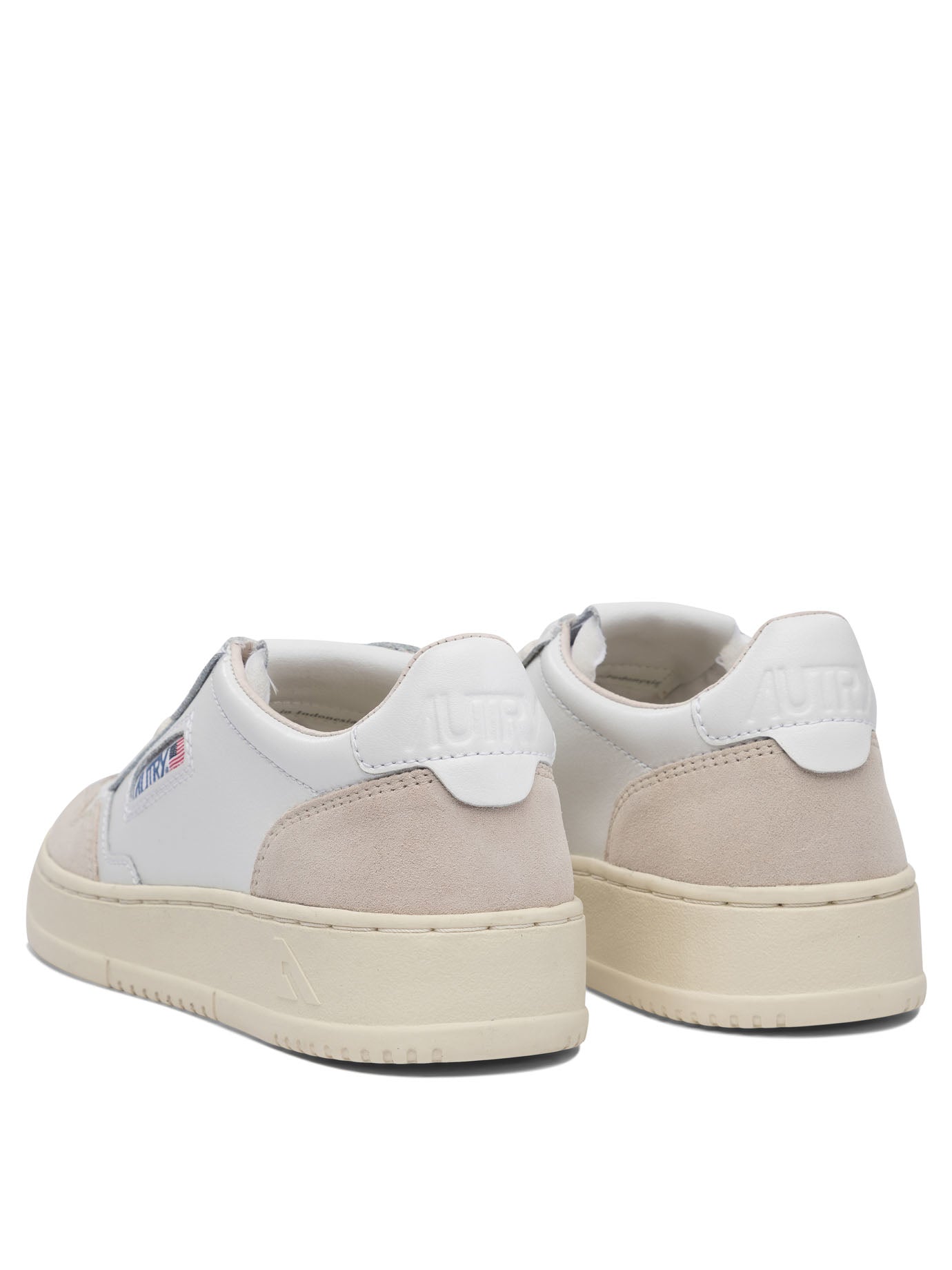 Autry White Leather Rubber Sneakers