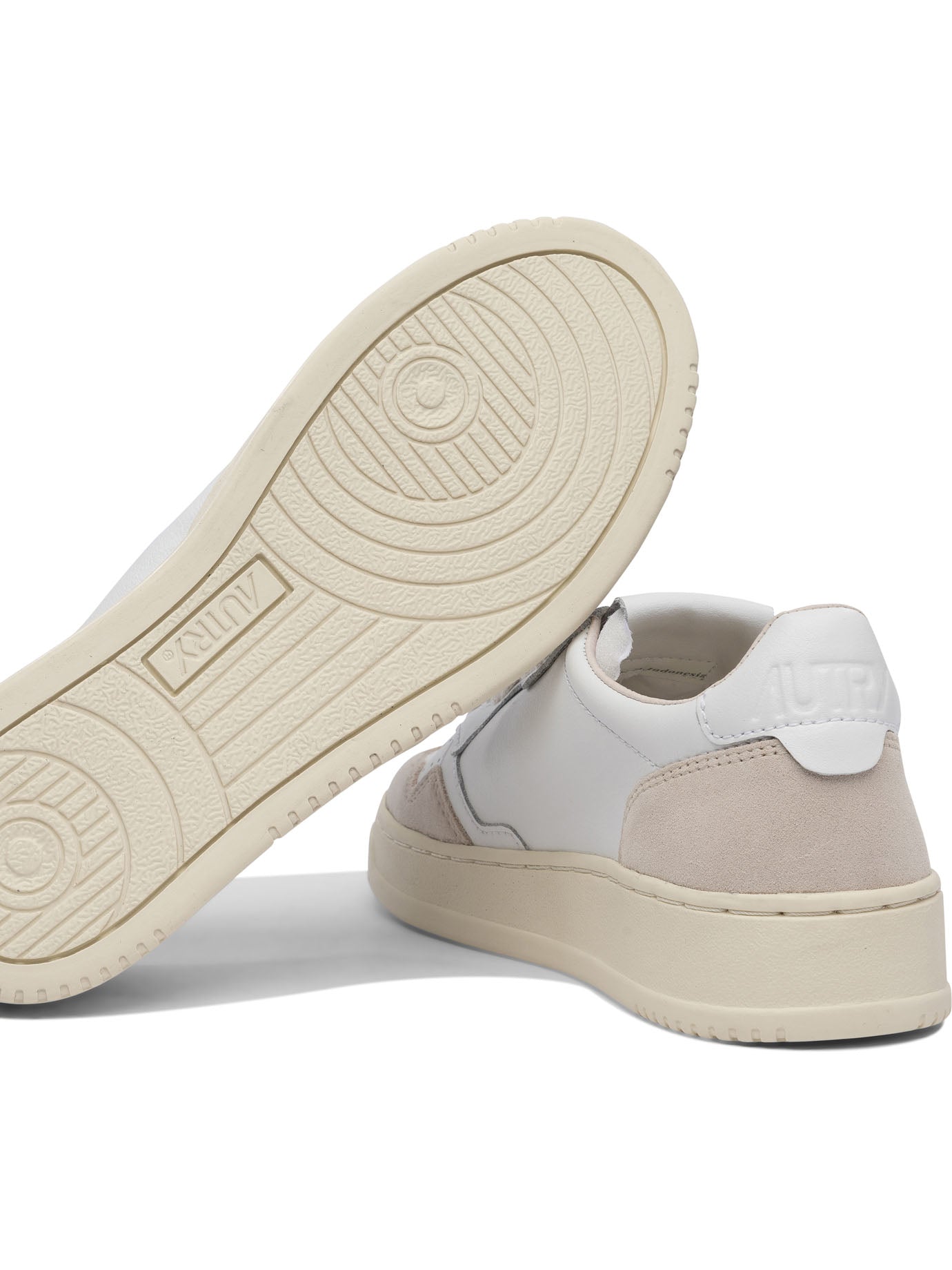Autry White Leather Rubber Sneakers