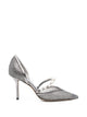 Jimmy Choo Aurelie Glittered Pumps