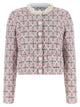 Self Portrait Floral Collar Cardigan