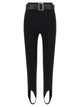 Self Portrait Leggings With Stirrup And Belt