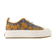 Amiri Stars Court Low Sneakers -  - Cotton - Yellow