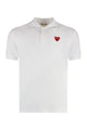 Comme Des Garçons Play Cotton-Piqué Polo Shirt