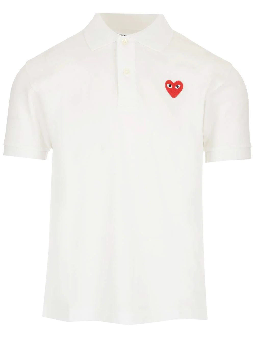 Comme Des Garçons Play Tshirt Red Emblem