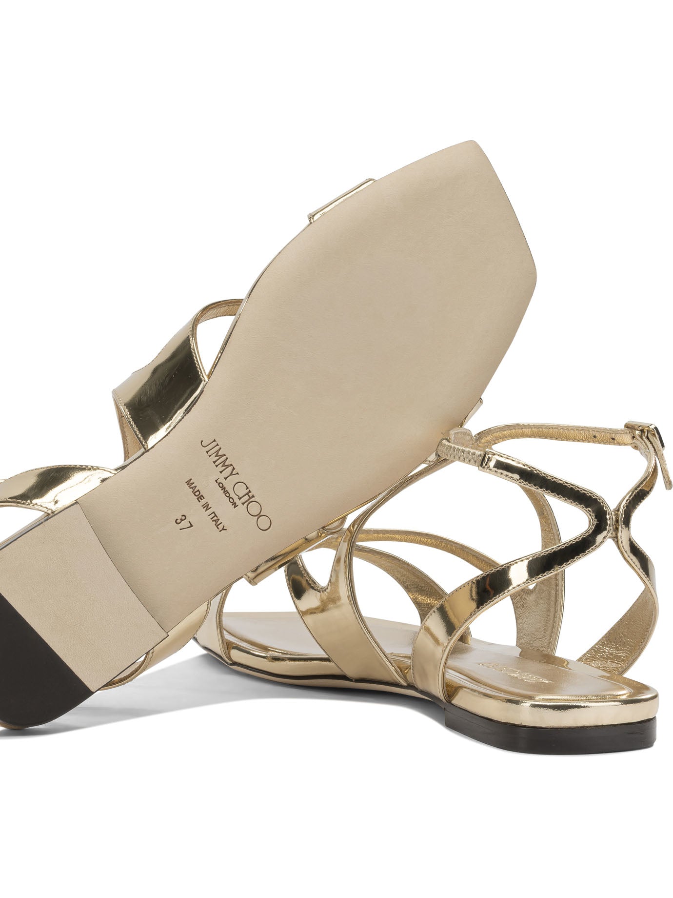 Jimmy Choo "Ayla Flat" Low Sandals