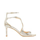 Jimmy Choo Azia Leather Sandals