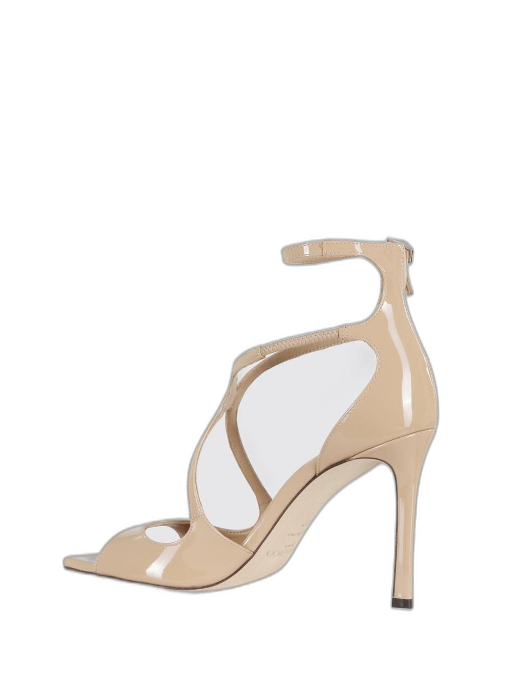 Jimmy Choo Azia 95 Patent Leather Sandals