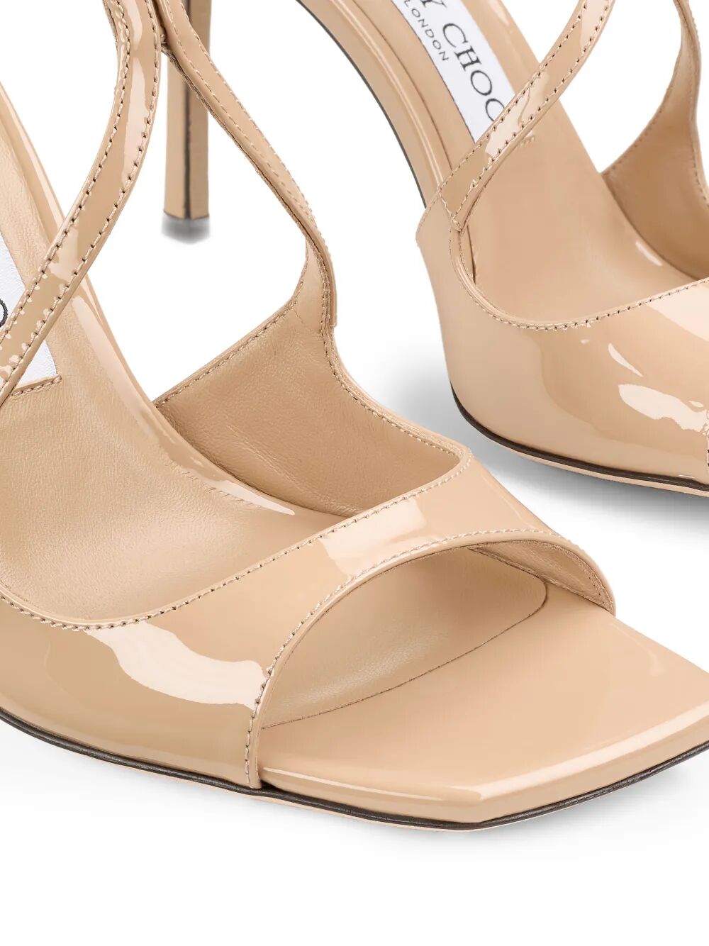 Jimmy Choo Azia 95 Patent Leather Sandals