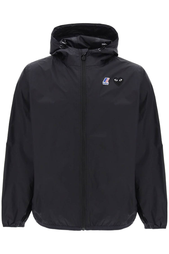 Comme Des Garçons Play Jacket Black Emblem