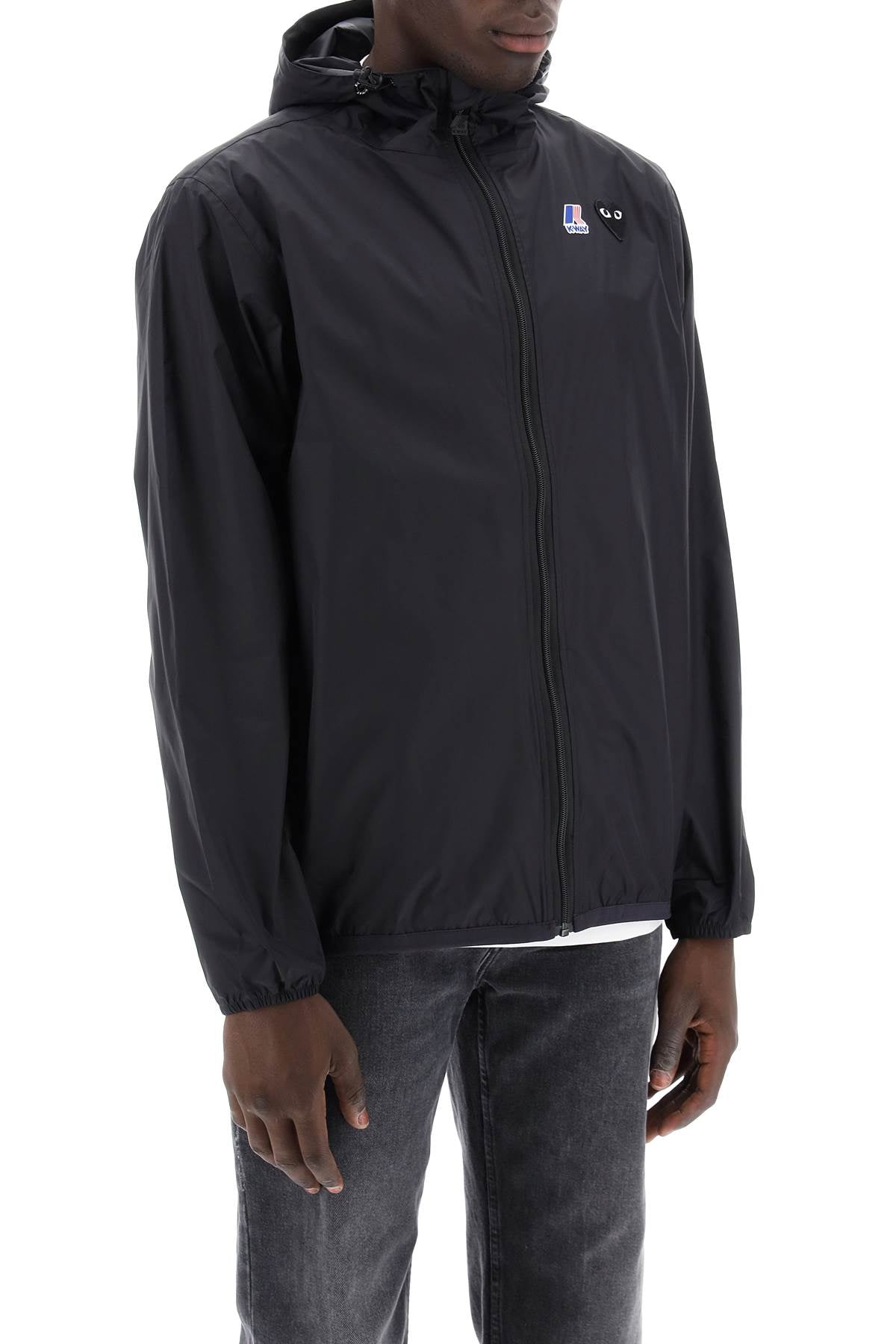 Comme Des Garçons Play Jacket Black Emblem