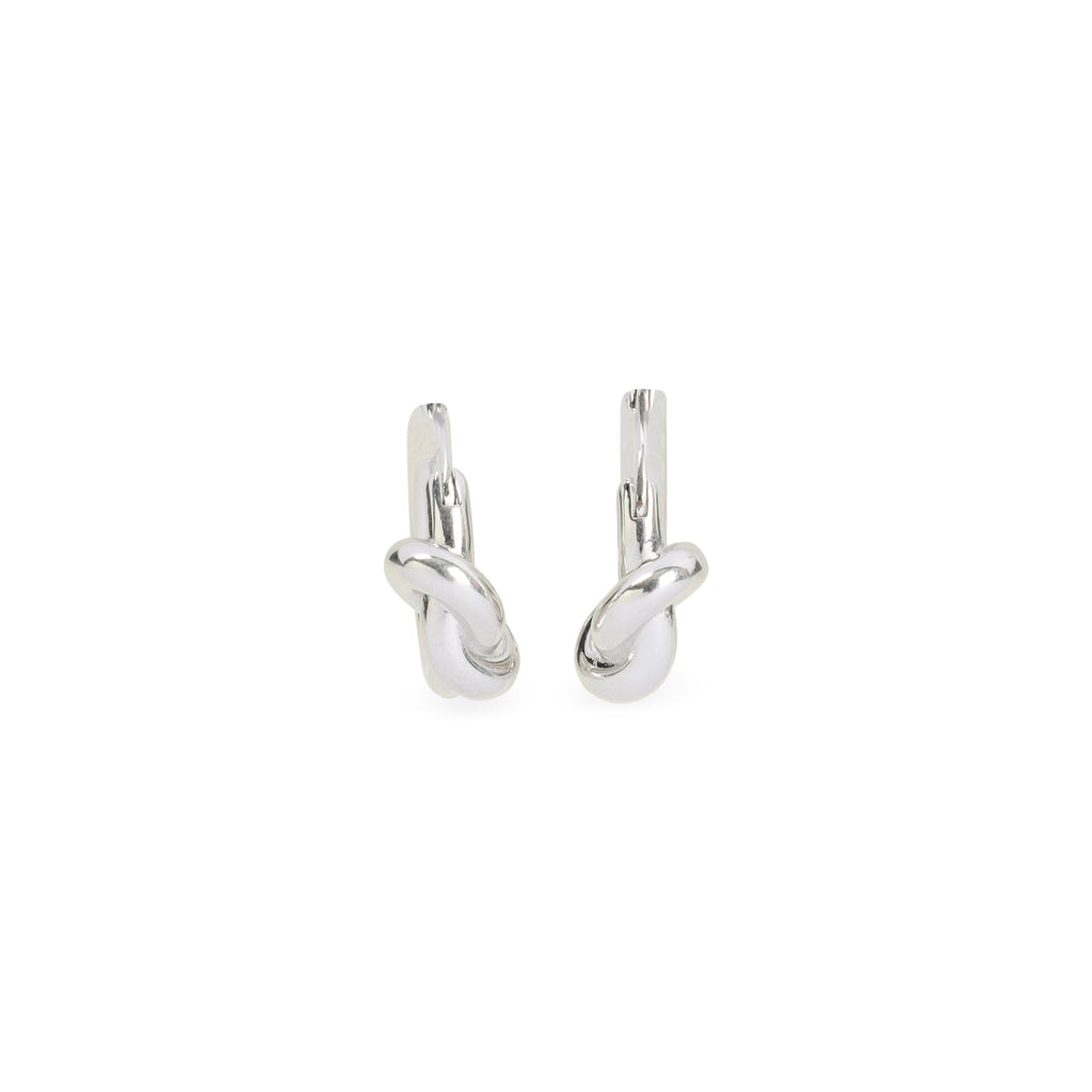 Celine Silver Hoops Earrings