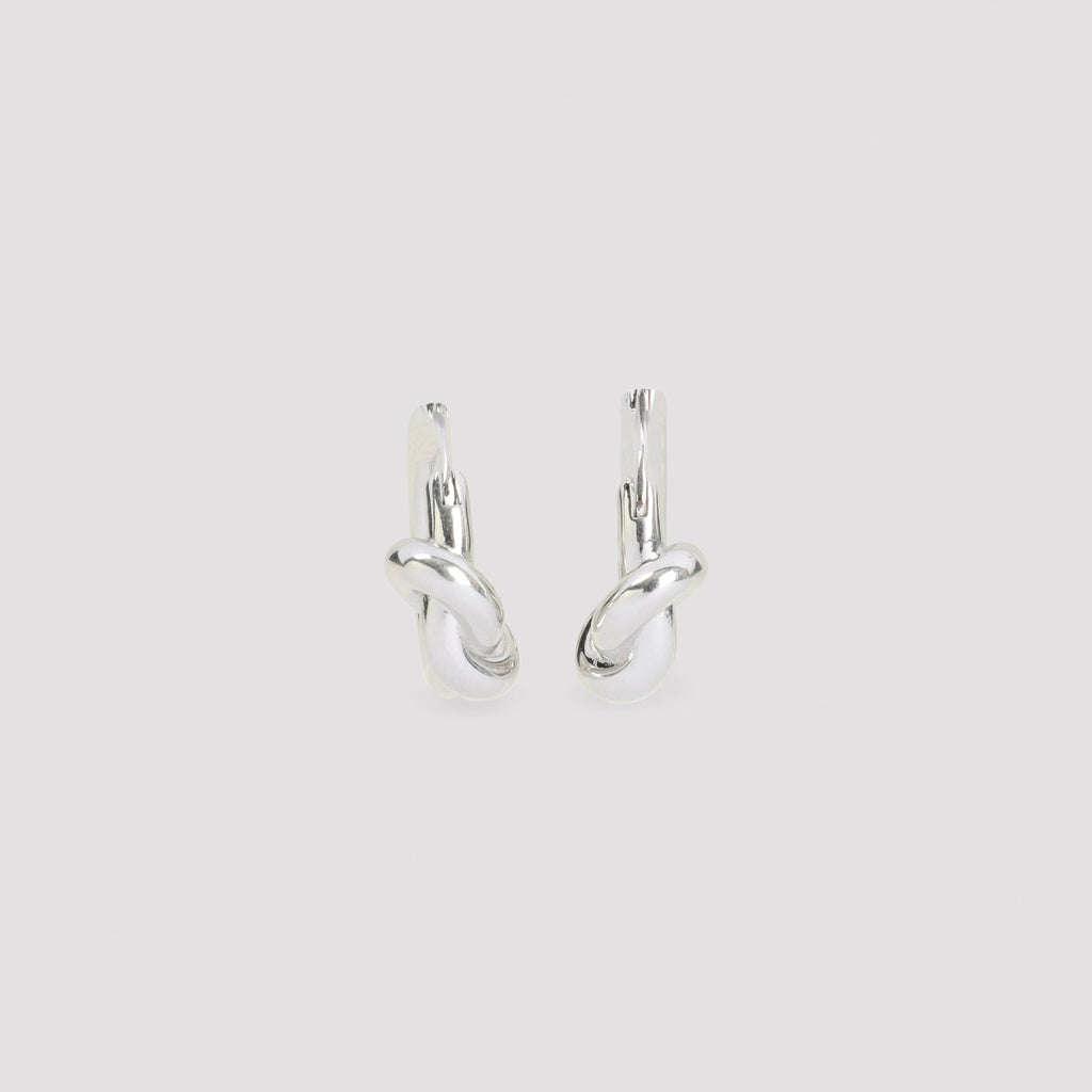 Celine Silver Hoops Earrings