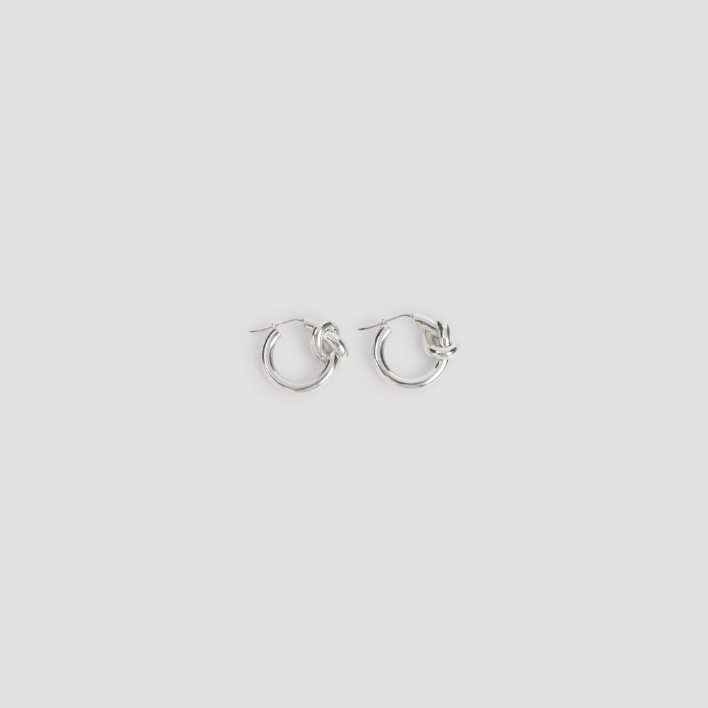 Celine Silver Hoops Earrings