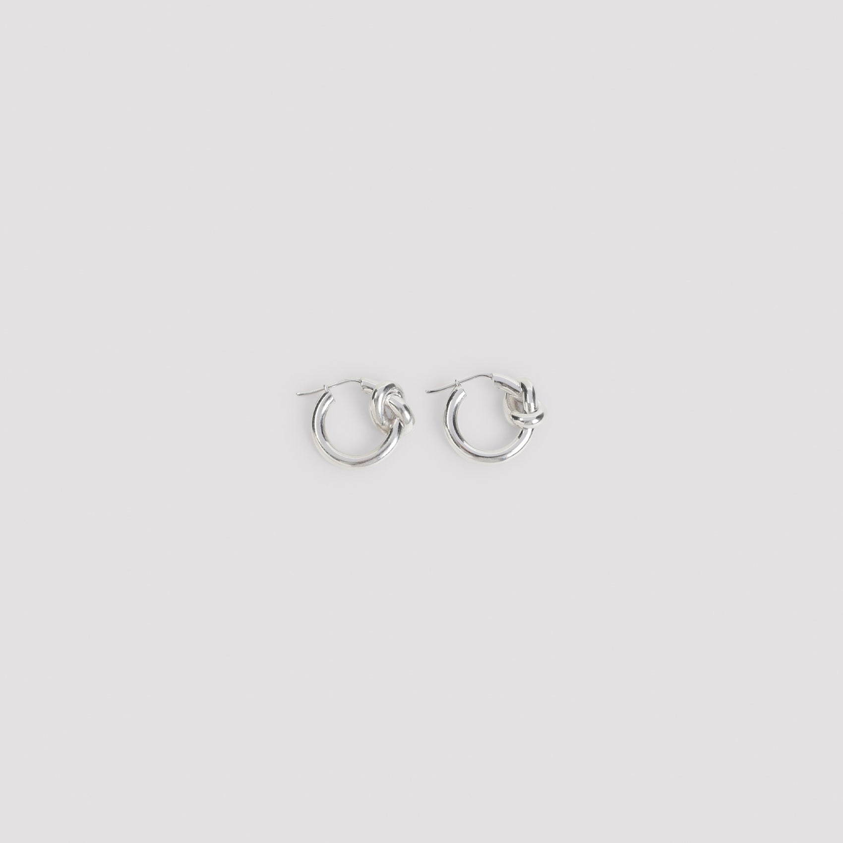 Celine Silver Hoops Earrings