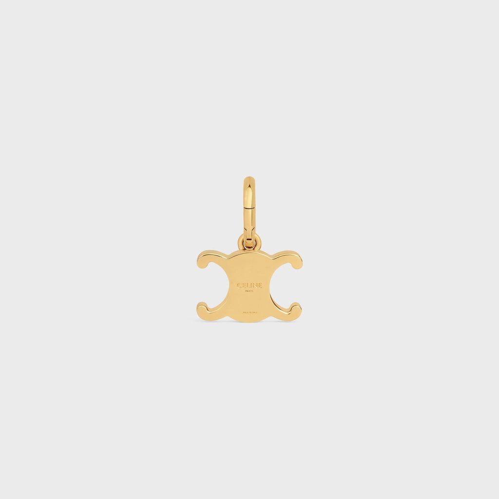 Celine Gold Brass Triomphe Charm