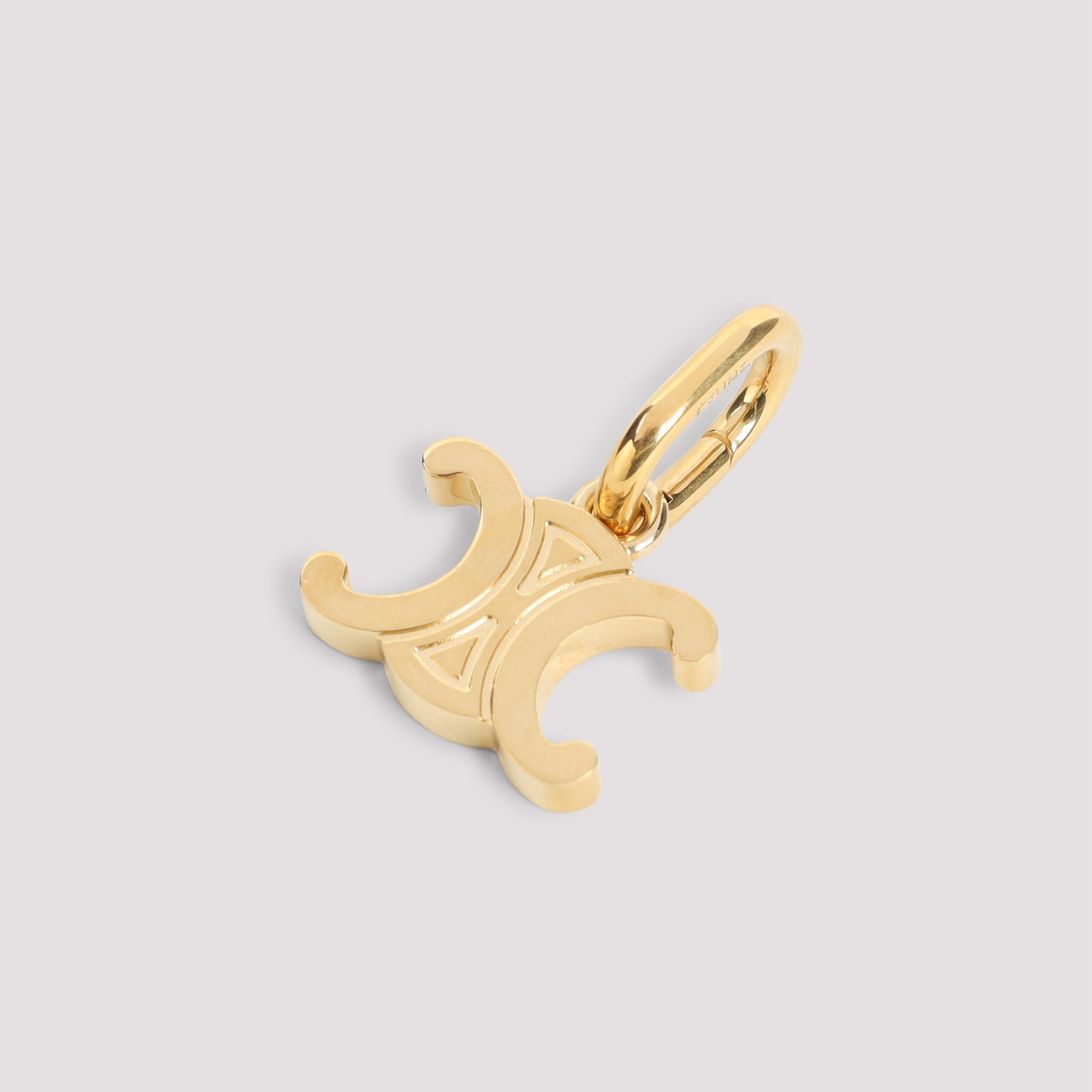 Celine Gold Brass Triomphe Charm