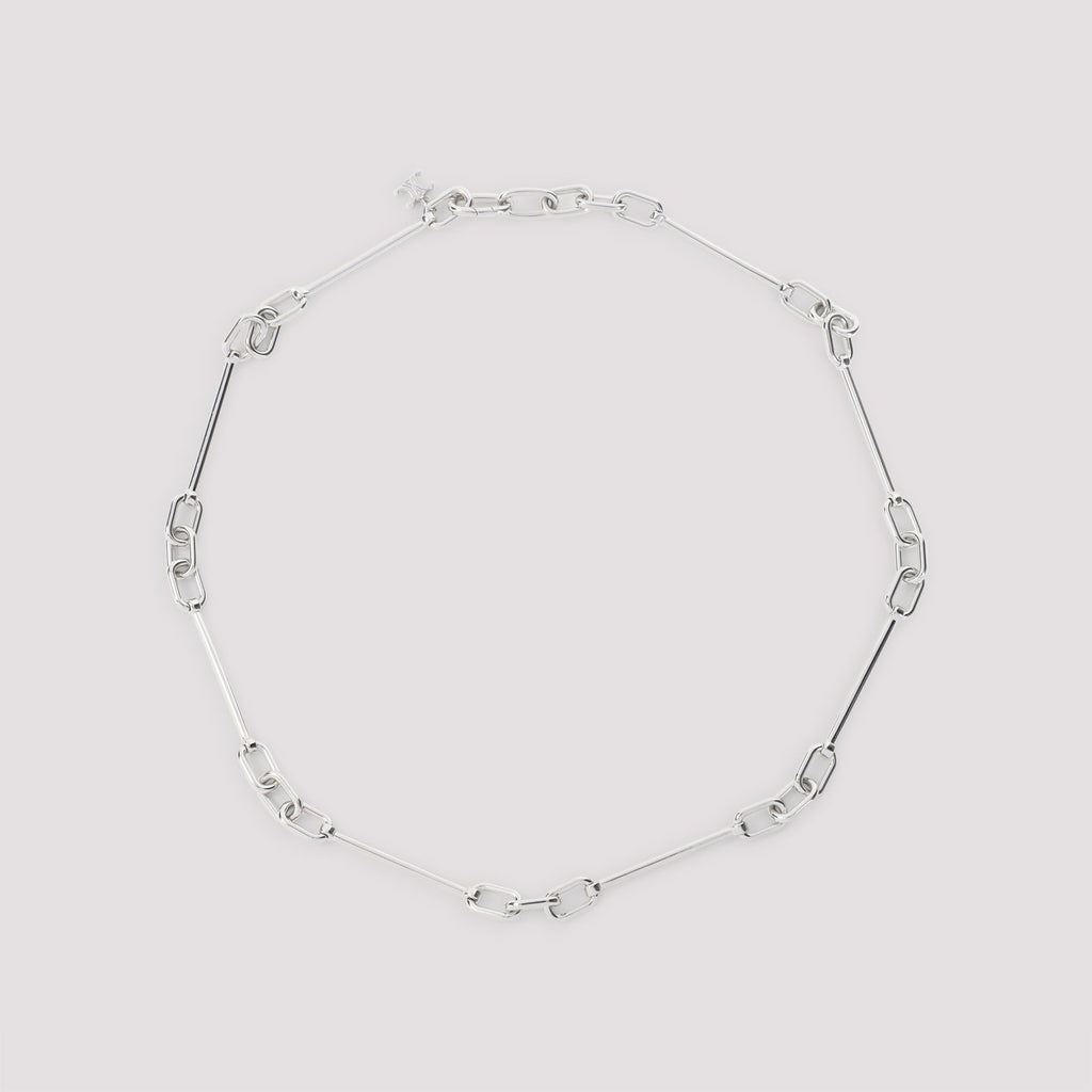 Celine Silver Brass Necklace