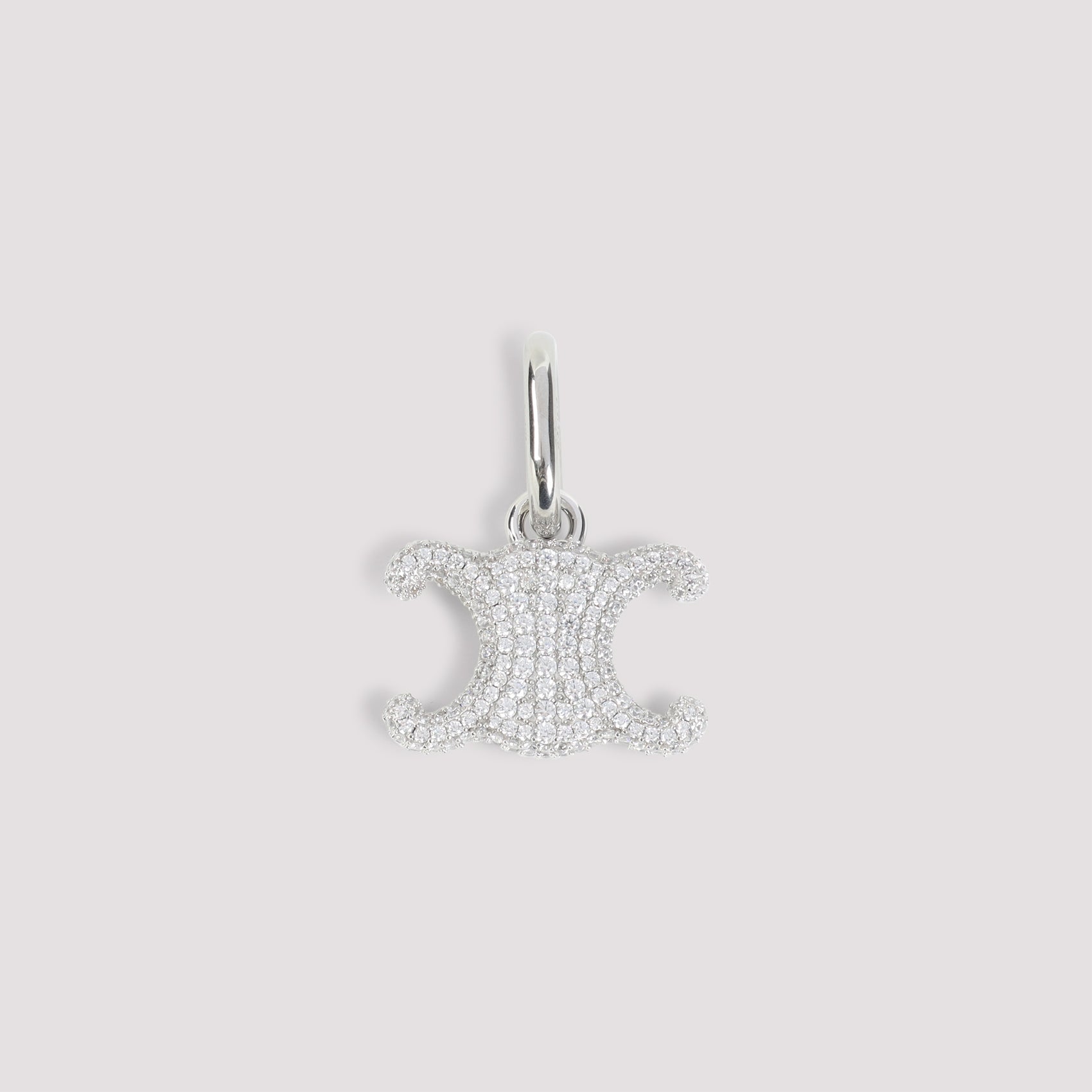 Celine Silver Brass Triomphe Charm
