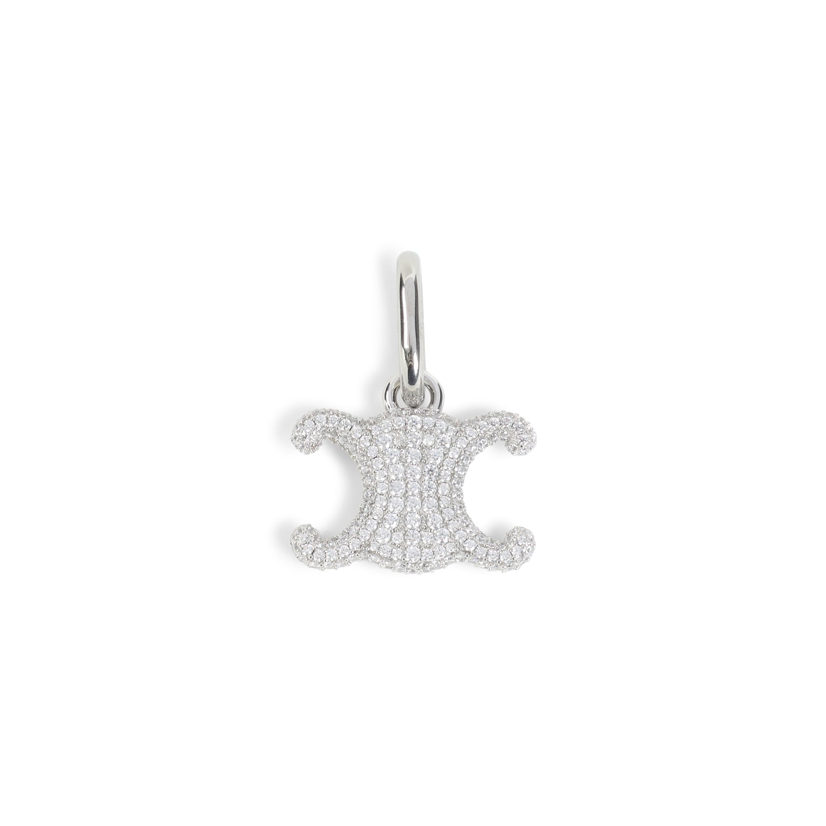Celine Silver Brass Triomphe Charm