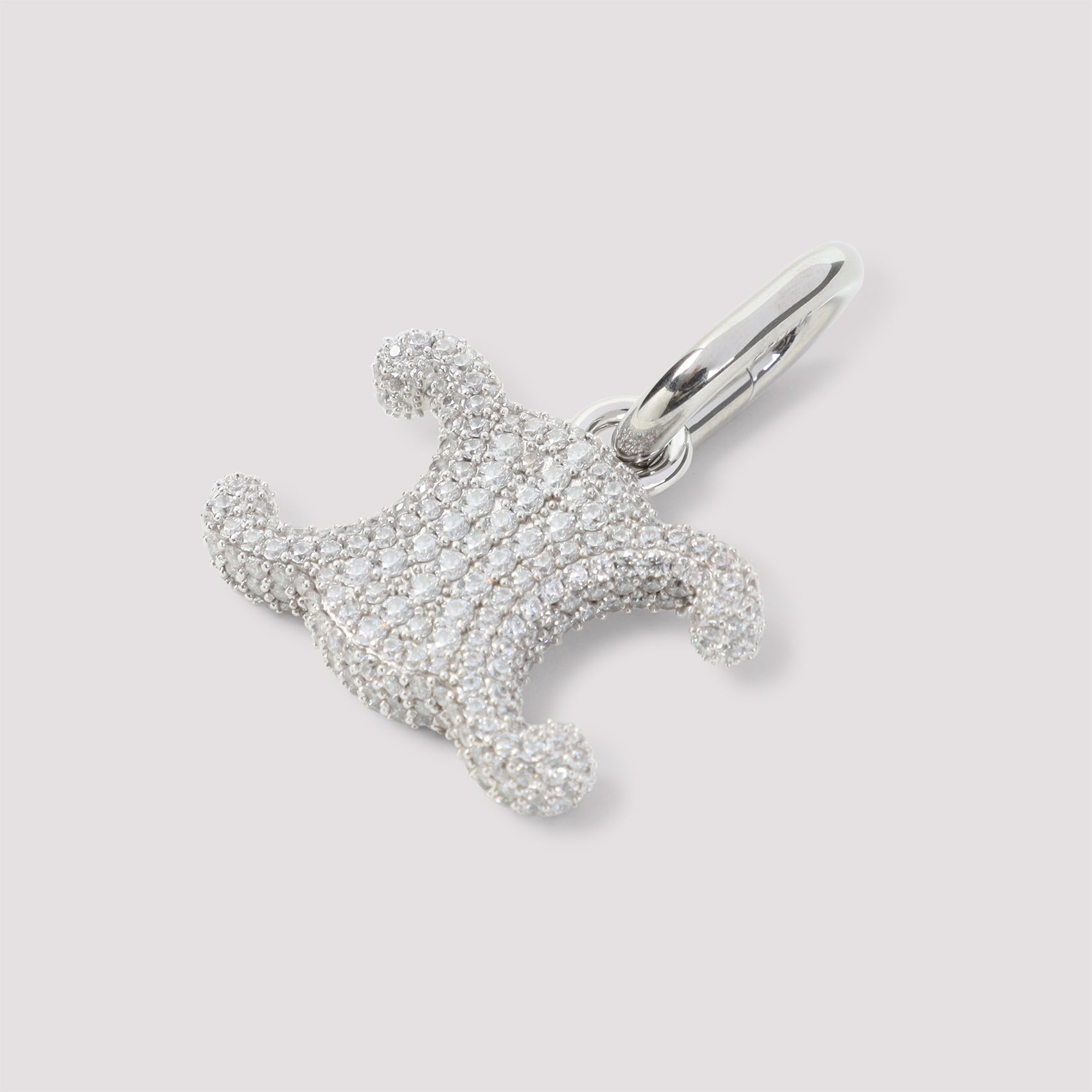 Celine Silver Brass Triomphe Charm