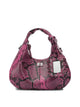 Ganni Fuchsia Recycled Polyester Handbag
