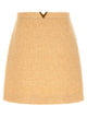 Valentino Garavani Valentino Garavani 'V Gold' Skirt