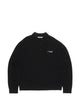 Acne Studios Black Polo Sweater