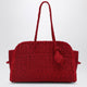 Jacquemus Red Turismo Raffia Bag
