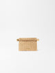 Jacquemus La Petite Pochette Rond Carre -  - Synthetic - Beige