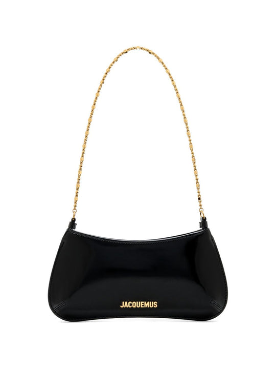 Jacquemus Le Petit Bisou Chaine Leather Shoulder Bag