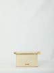 Jacquemus Le Sac Rond Carre -  - Leather - Ivory